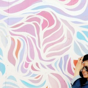 Abstract Art on Wall - Image