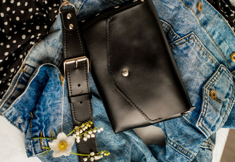 Black and Blue Fashion Image