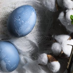 Blue Eggs for Easter - Image