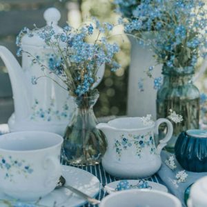 Blue Tea Set - Image