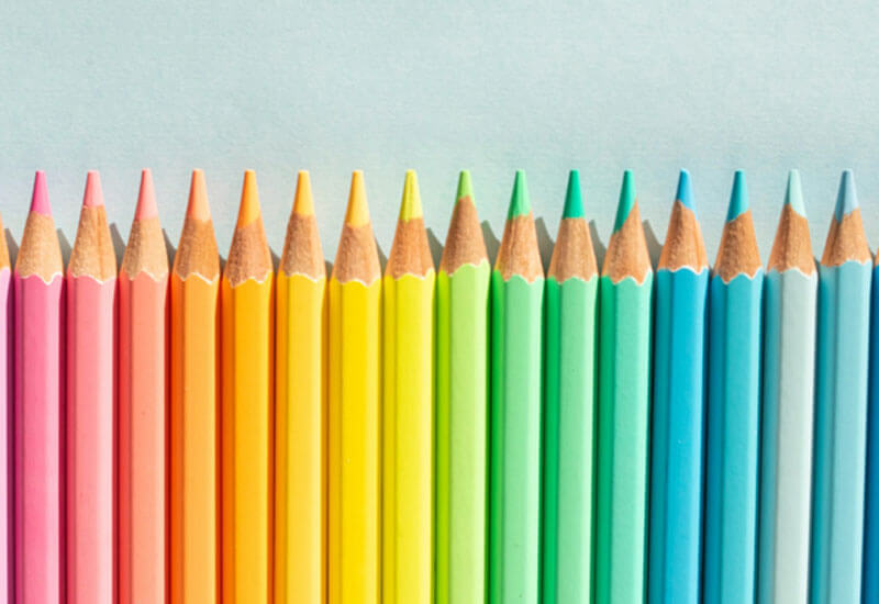 Color Pencil Shades Image