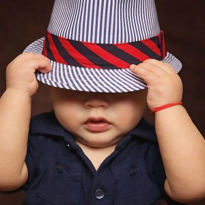 Cute Baby Boy with Hat - Image