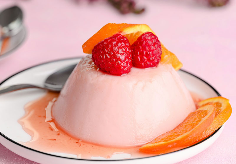 Dessert with Fruit Image