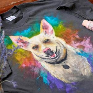 Dog Printed T-Shirt - Image