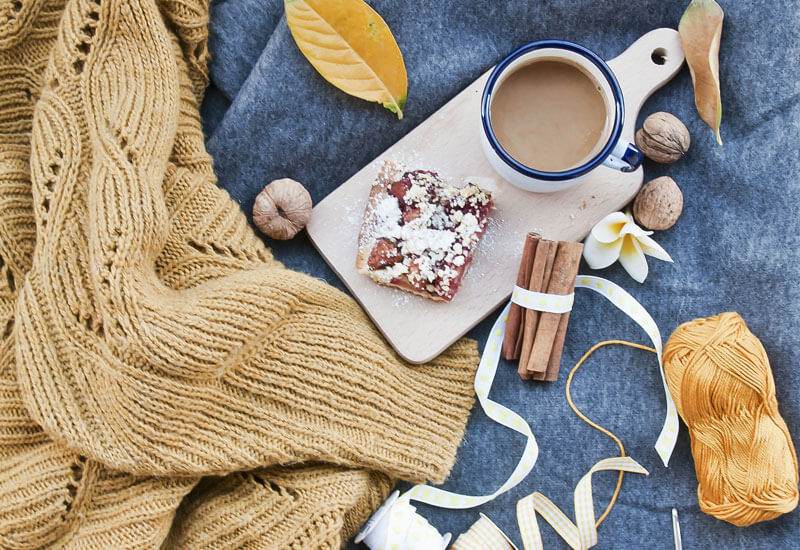 Fall Knitting Image