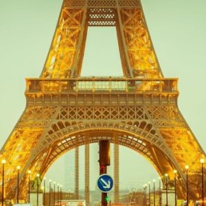 Gold Eiffel of Paris - Image