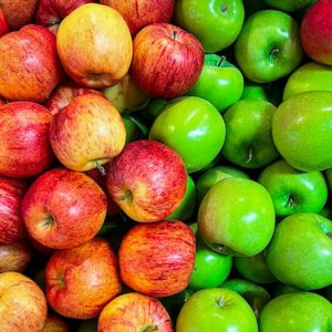 Green and Red Apple - Image