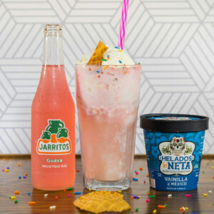 Guava Juice with Ice-Cream - Image