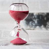 Hourglass Clock - Image