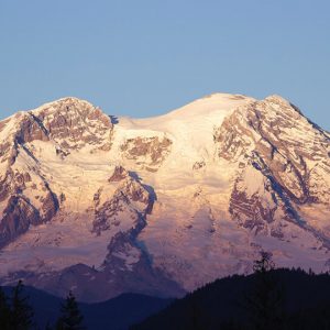 Ice Mountain in the Evening - Image