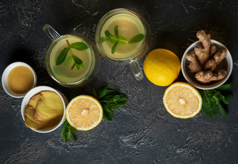 Lemon & Ginger Tea Image