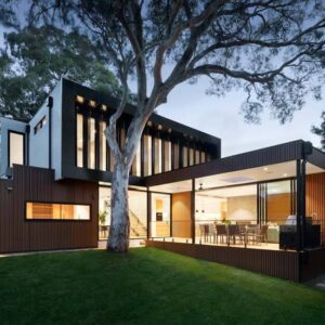 Modern Brown House - Image