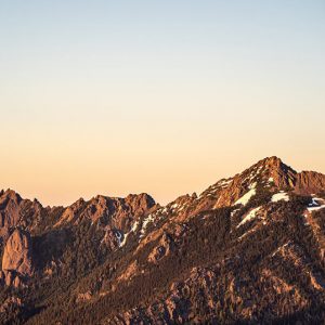 Mountains in the Evening - Image