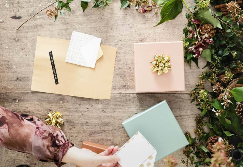 Pastel Wedding Gift paper Image