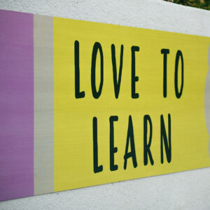 Pencil Signage on Wall - Image