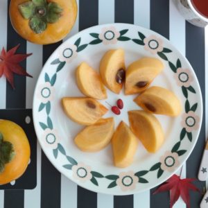 Persimmon Fruit Plate - Image