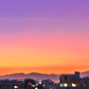 Purple Evening Sky - Image