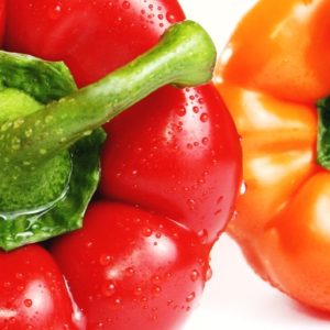 Red and Orange Capsicum - Image