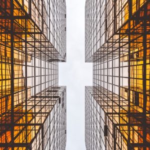 Skyscrapers Mirrored - Image