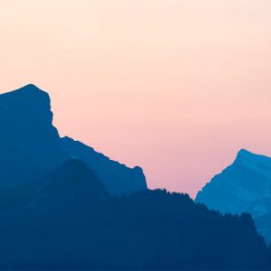 Sunrise Behind Mountains - Image