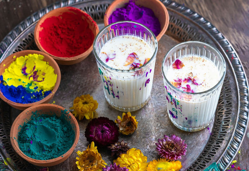Thandai with Colors Image