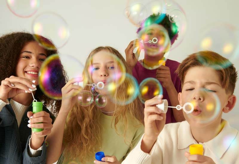 Vibrant Children Image