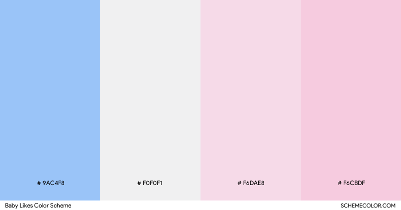 Baby Likes color scheme