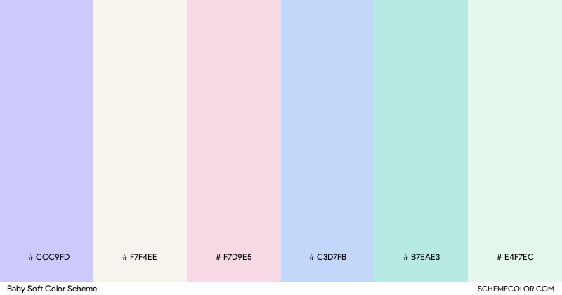 Baby Soft color scheme