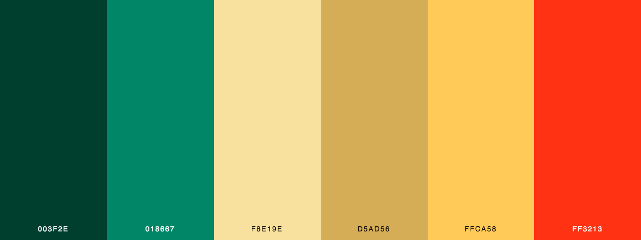 Christmas Party color scheme