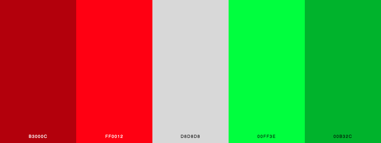 Christmas Red And Green - color scheme