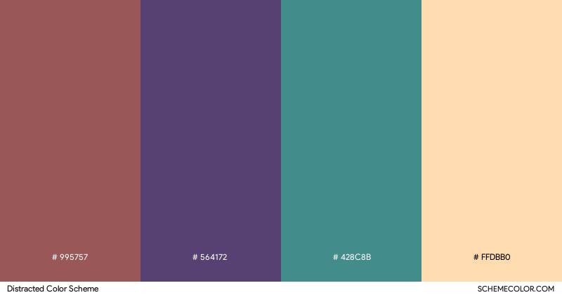 Distracted color scheme