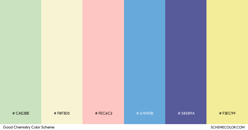 Good Chemistry color scheme
