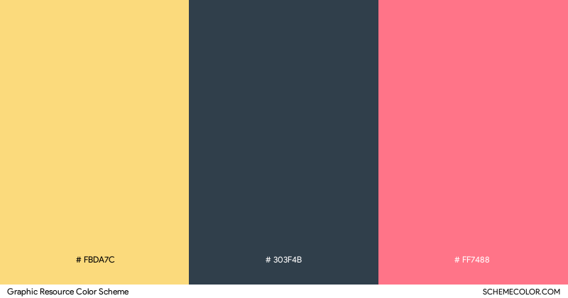 Graphic Resource color scheme