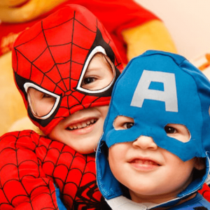 Kids in Spiderman - Image