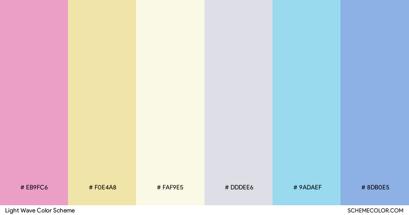 Light Wave color scheme