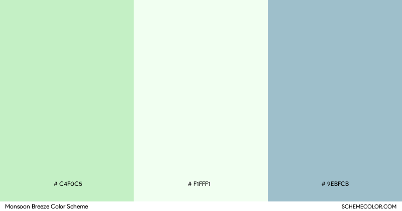 Monsoon Breeze color scheme