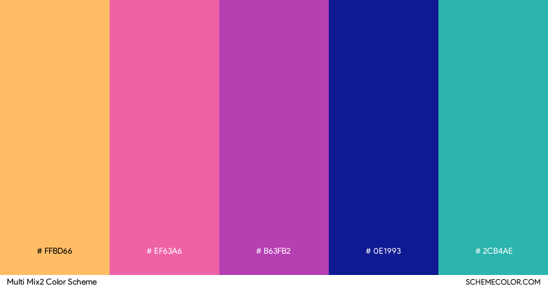Multi Mix2 color scheme