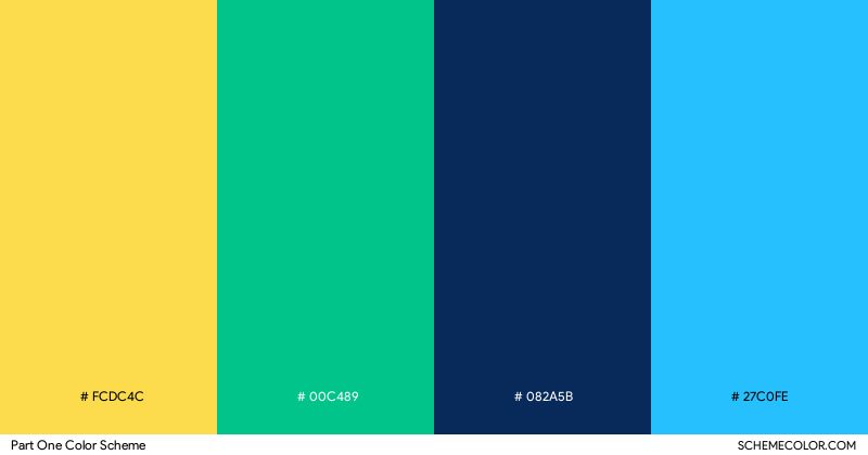 Part One color scheme