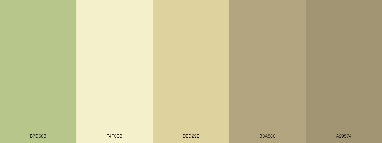 Pastel Forest color scheme