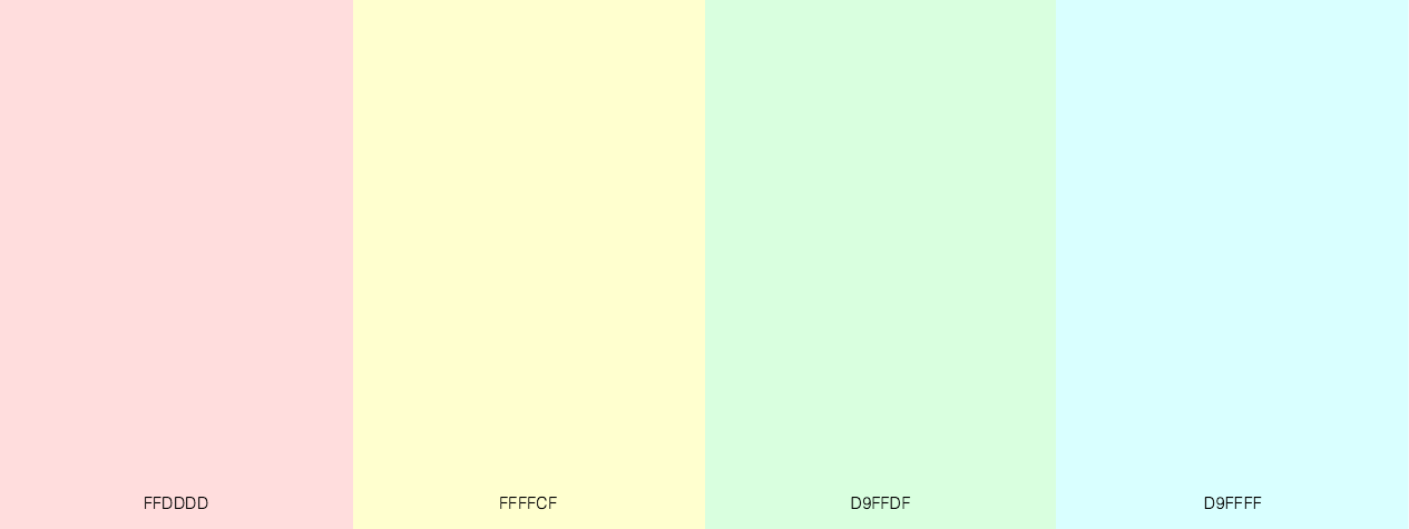 Pastel Pales