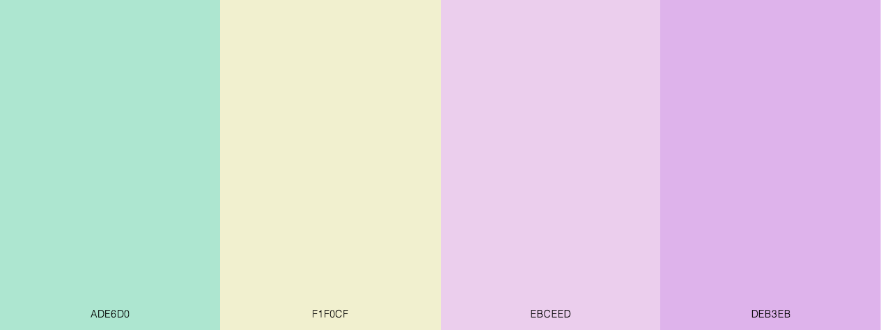 Pastel Wallpaper Flower color scheme