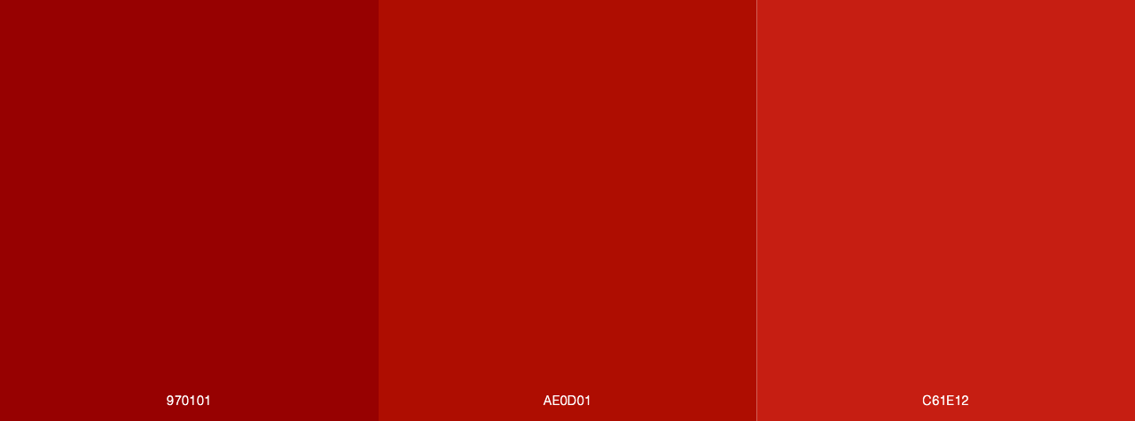 Red Stamp color palette