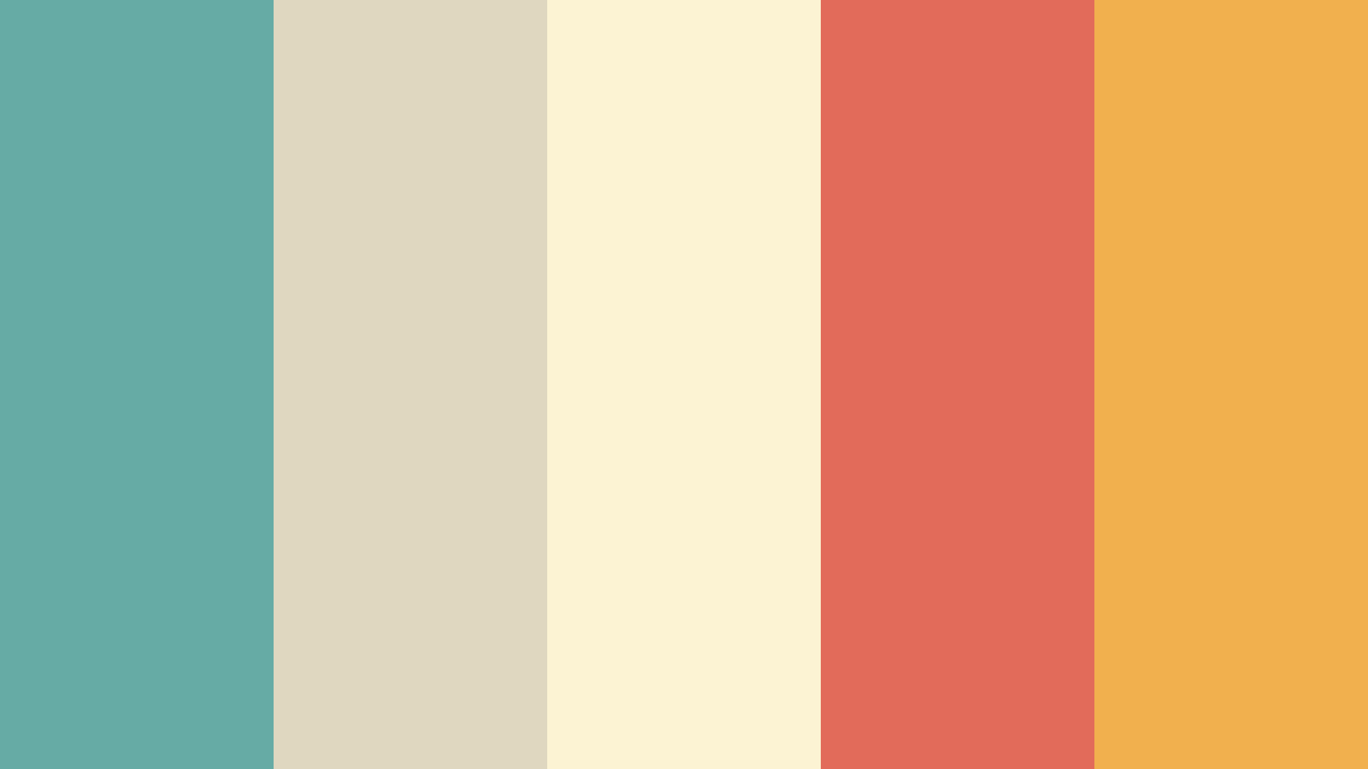 Retro Romeo Color Palette - Wallpaper