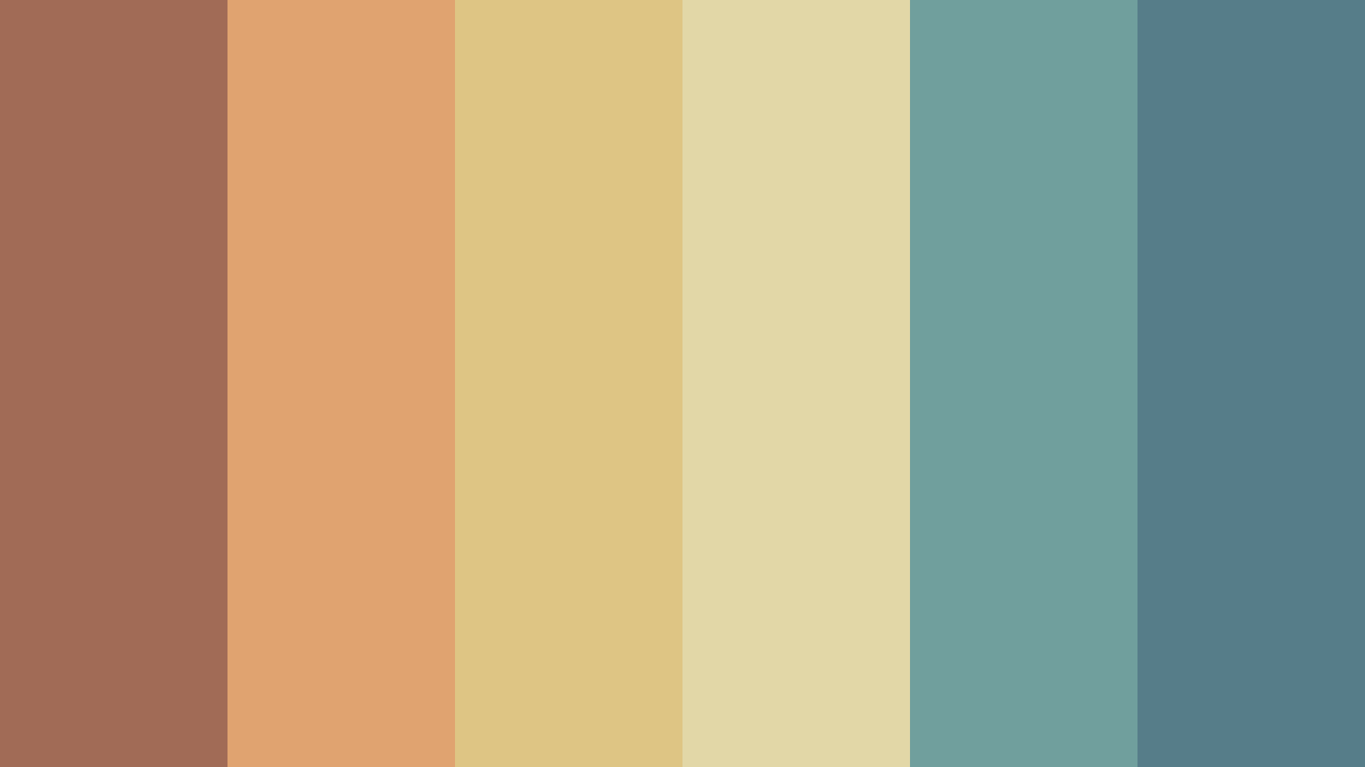 Retro-Vintage Color Scheme