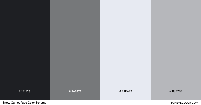 Snow Camouflage color scheme