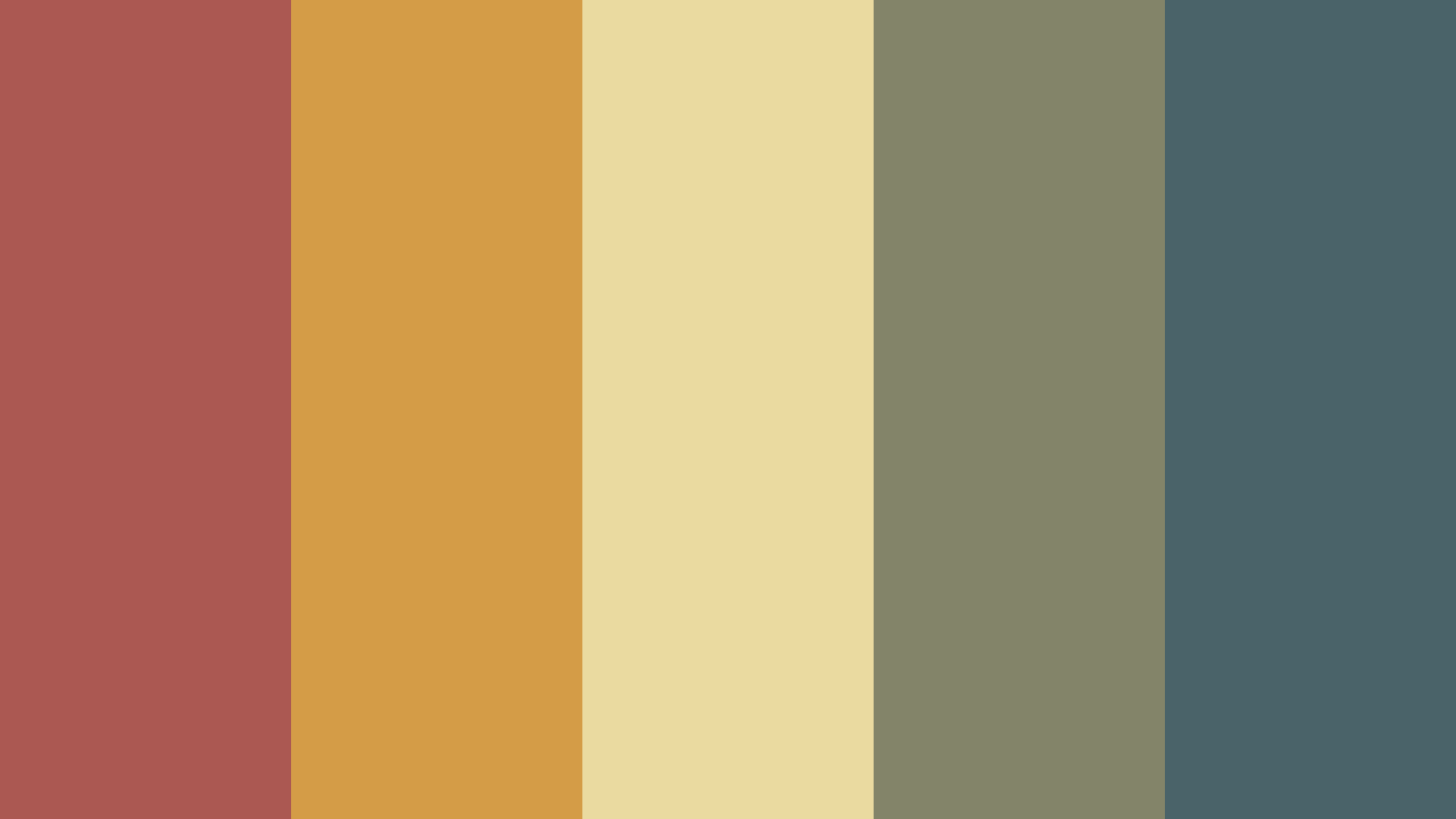 Vintage Blend Color Palette - Wallpaper