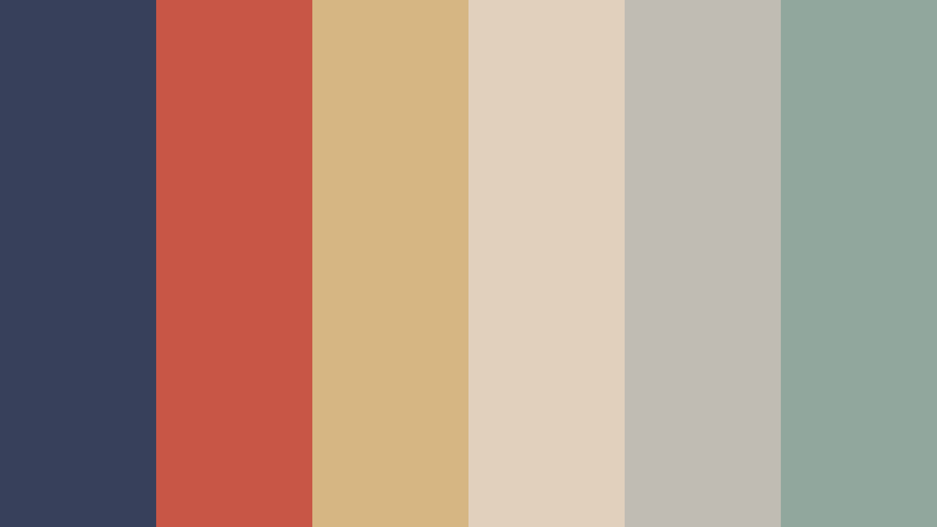 Vintage Freedom Color Palette - Wallpaper