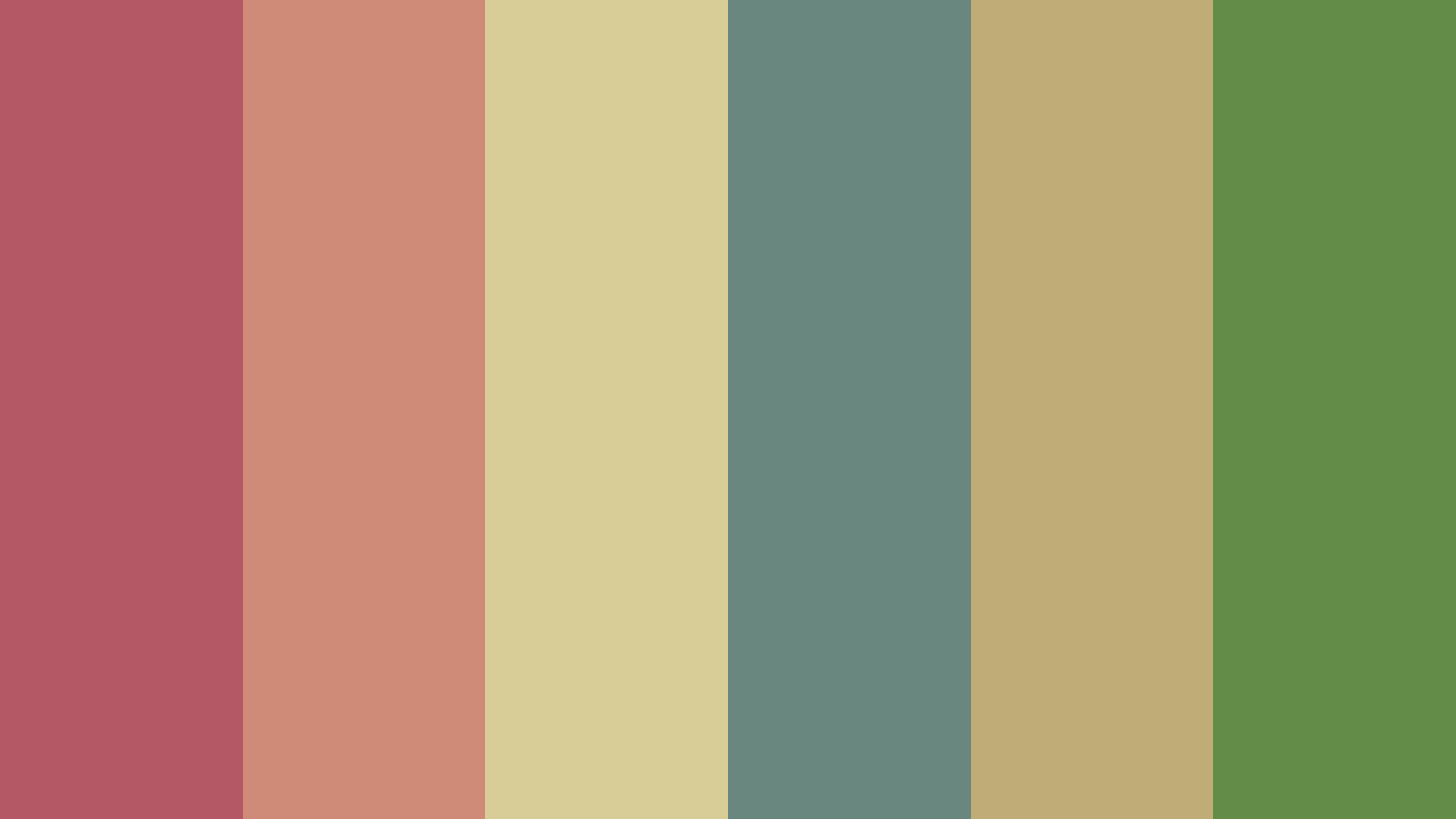 Vintage Neon Color Scheme