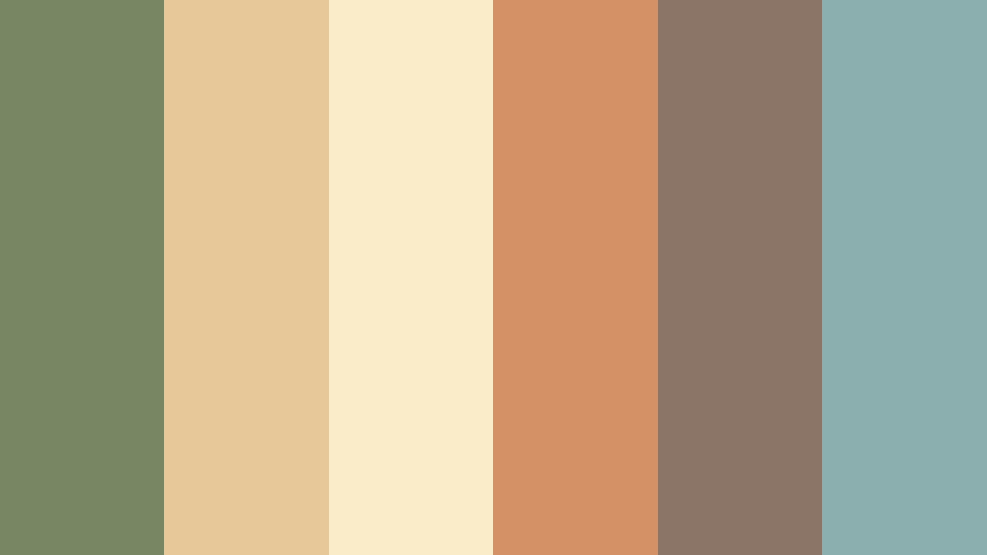 Vintage Vantage Color Palette - Wallpaper